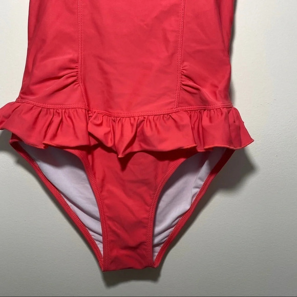 EUC Ensasa one piece hot pink swimsuit swimwear M - Picture 3 of 6